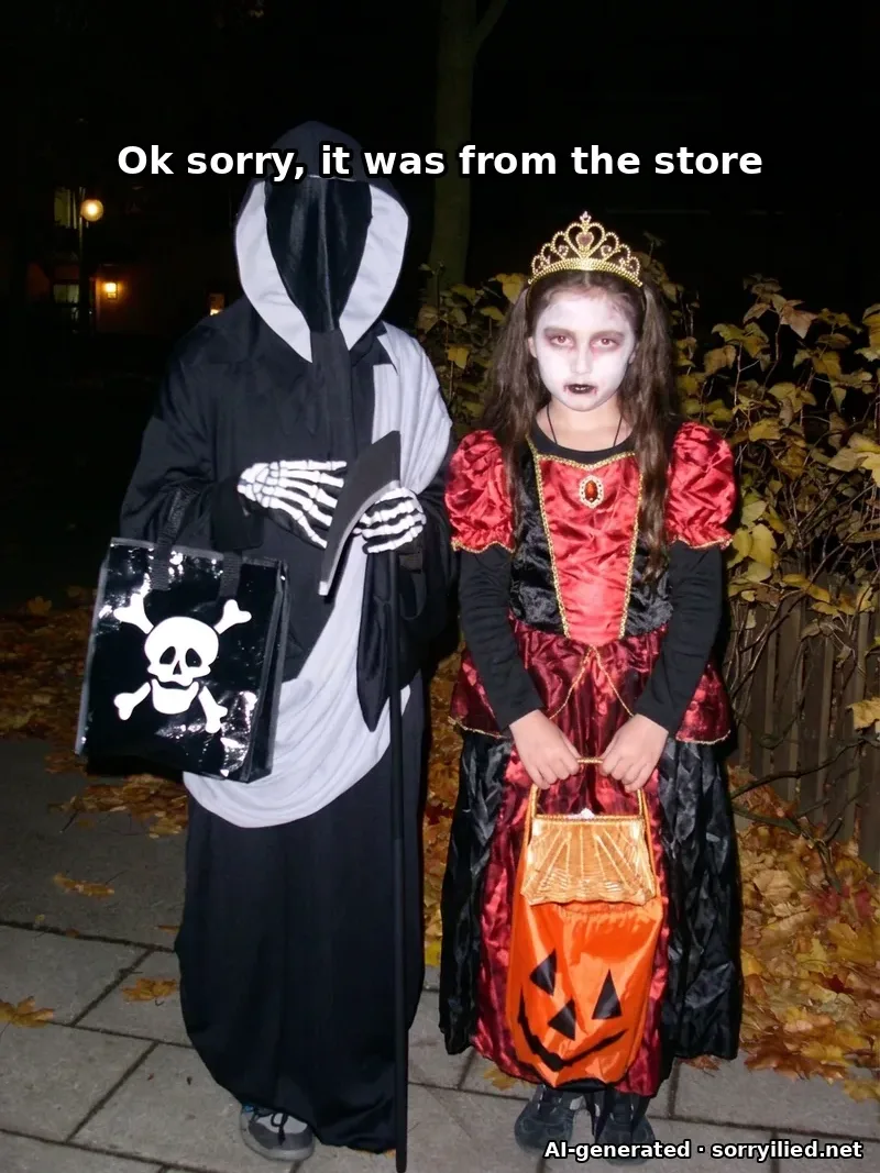 Slide 3: cheap store costume